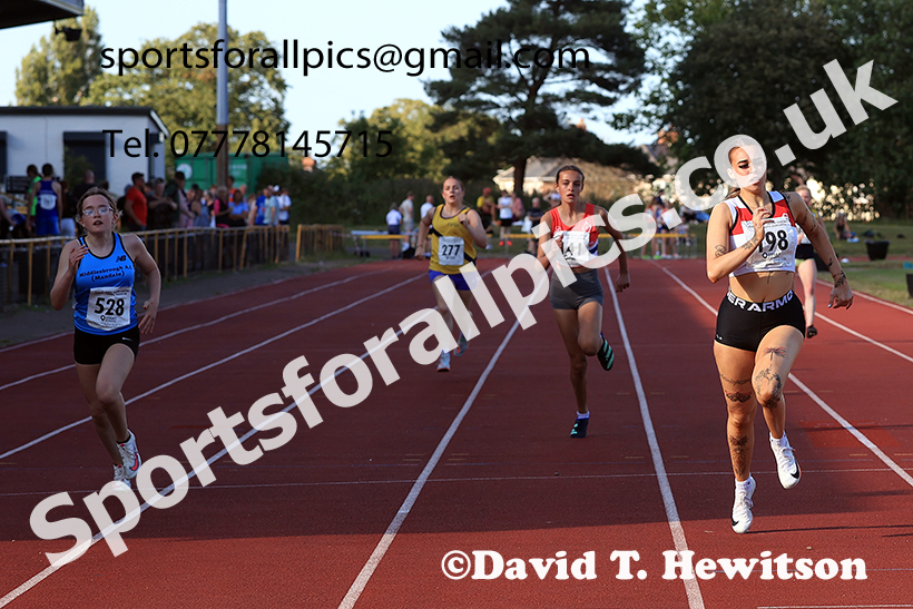 200 metres, 2025 NEGP No 4, Monkton. Photo: David T. Hewitson/Sports for All Pics